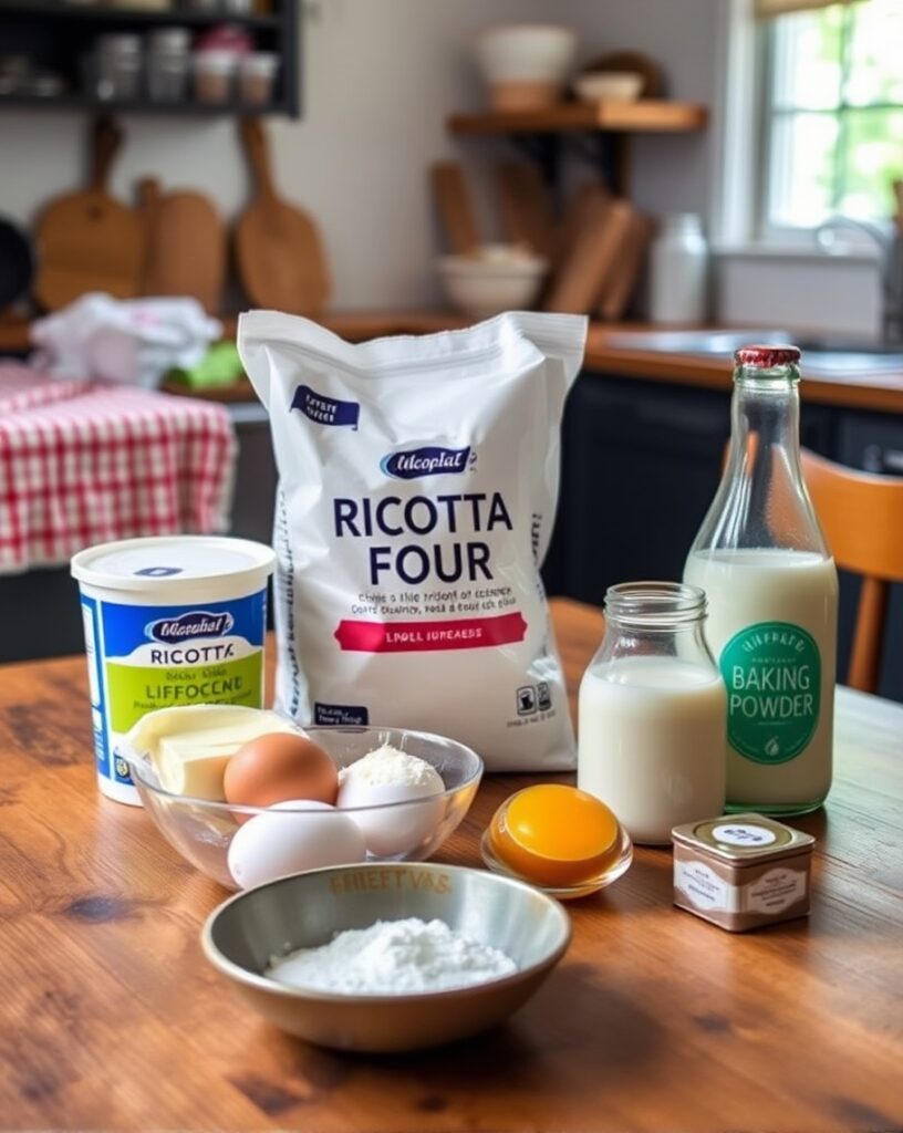 Fluffy Ricotta Pancakes