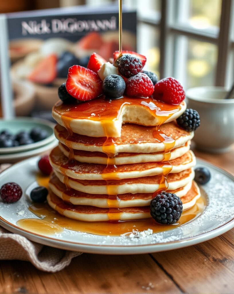 Fluffy Ricotta Pancakes