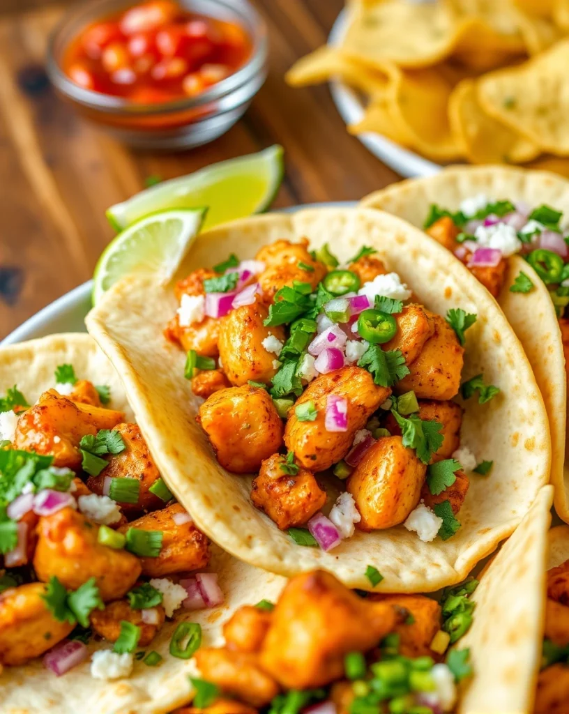 hamza bailla A close up of three vibrant sauteed chicken tacos 37ae71b0 470f 4b62 af73 1736abf2d5a1