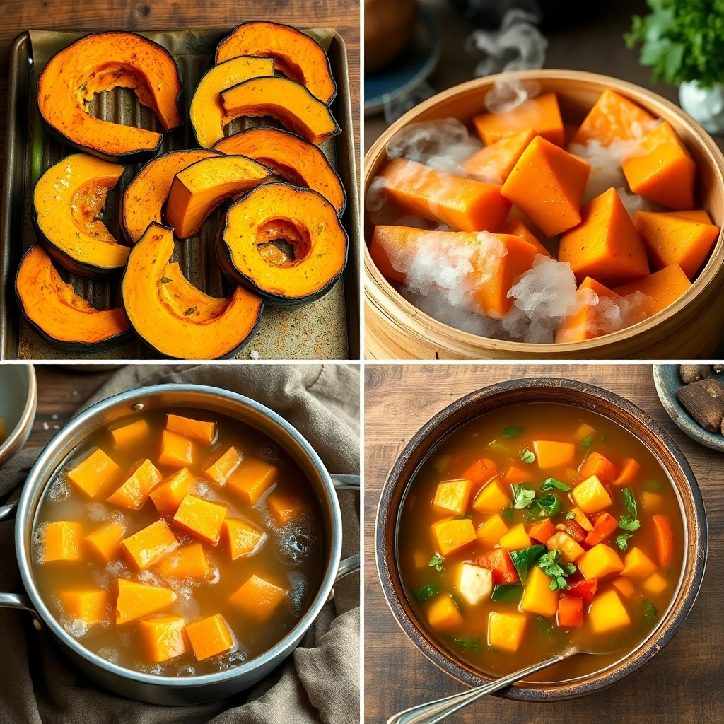 Roasted Kabocha Squash with Skin – A Healthy and Flavorful Winter Dish