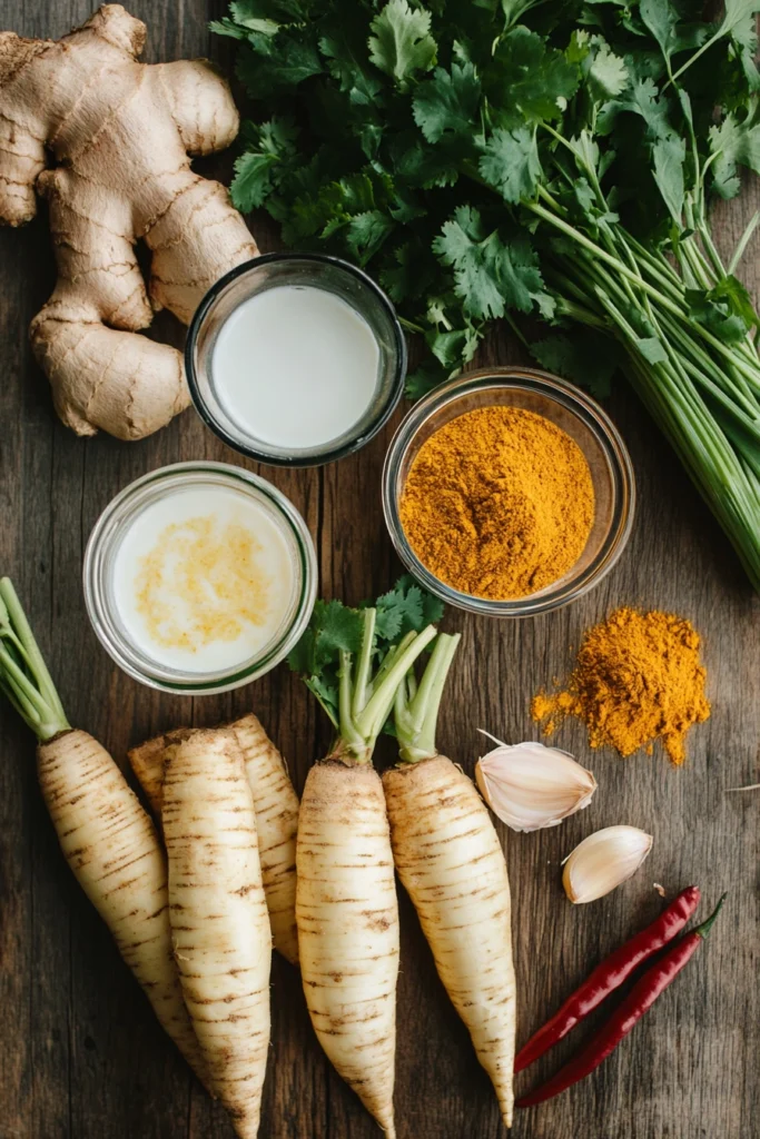 curried parsnip soup