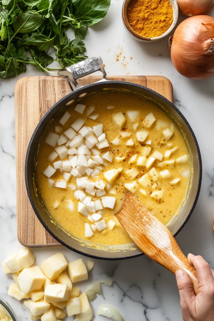 curried parsnip soup