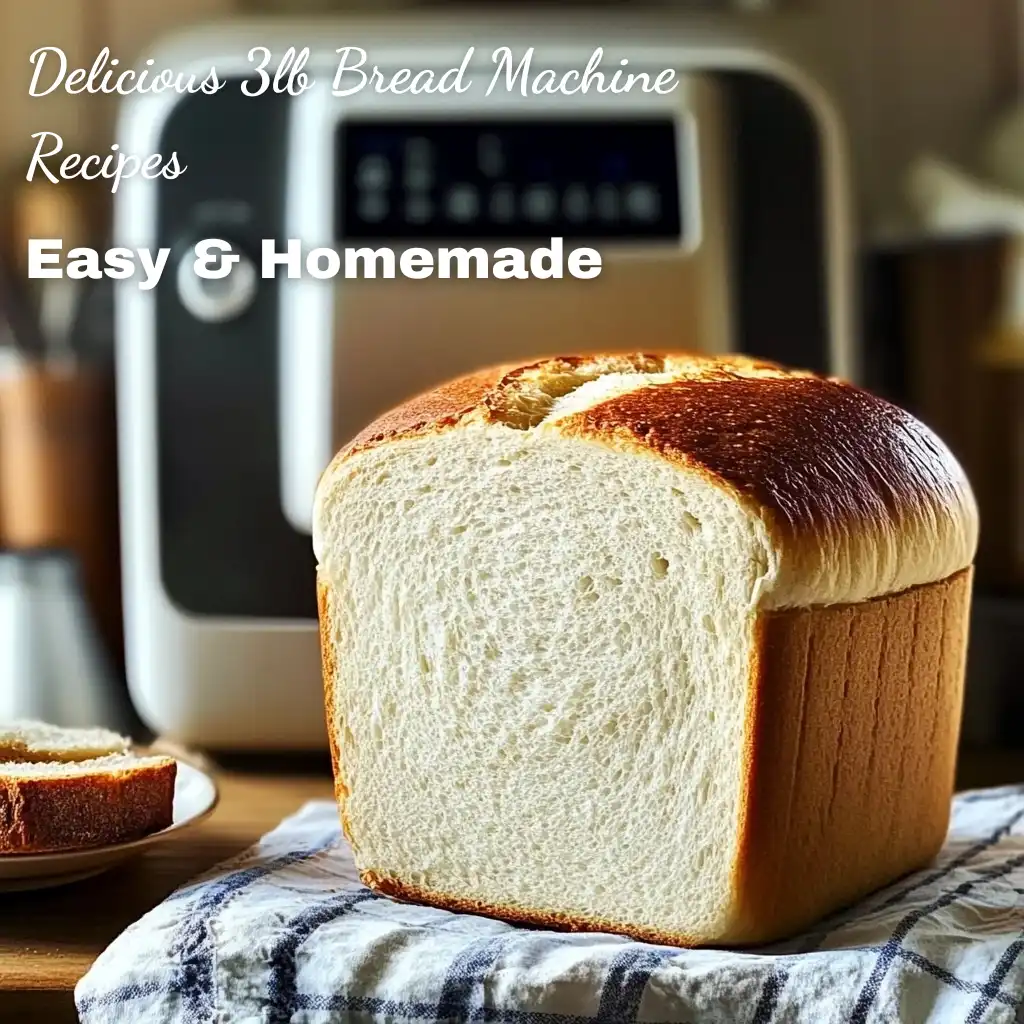 3lb Bread Machine recipes